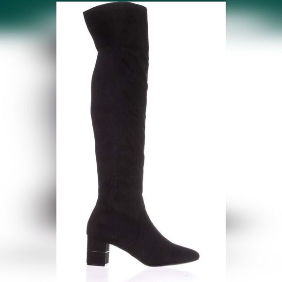 Alfani Women's Novaa Closed Toe Over Knee Fashion Suede  Boots Black, Size 6.0 M - Picture 5 of 14